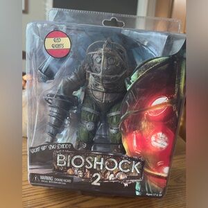 NECA Bioshock 2  Big Daddy and Little Sister Rare Action Figure